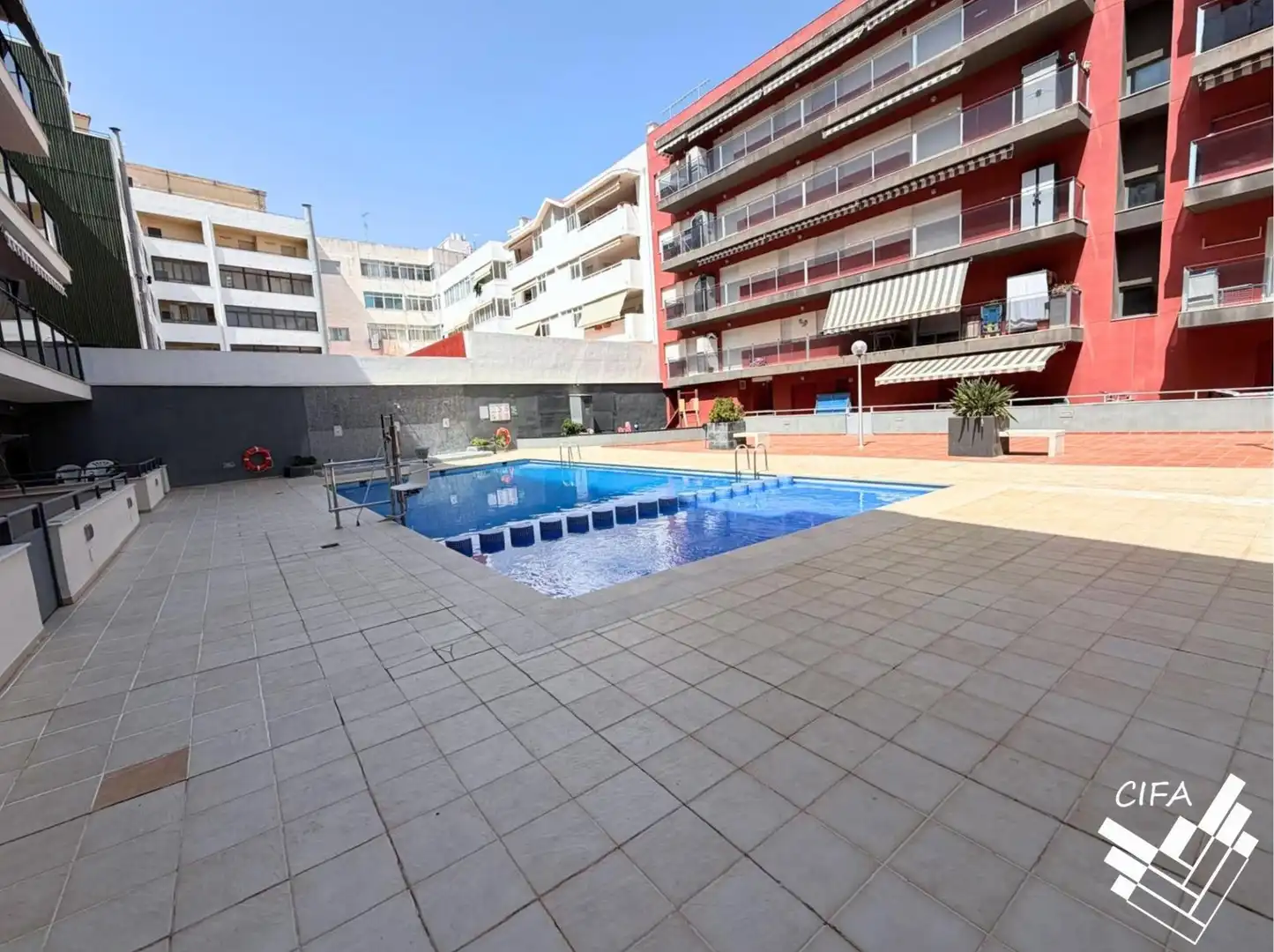 Schwimmbecken von Wohnung zum Verkauf in Benicarló mit Klimaanlage, Abstellraum und Balkon
