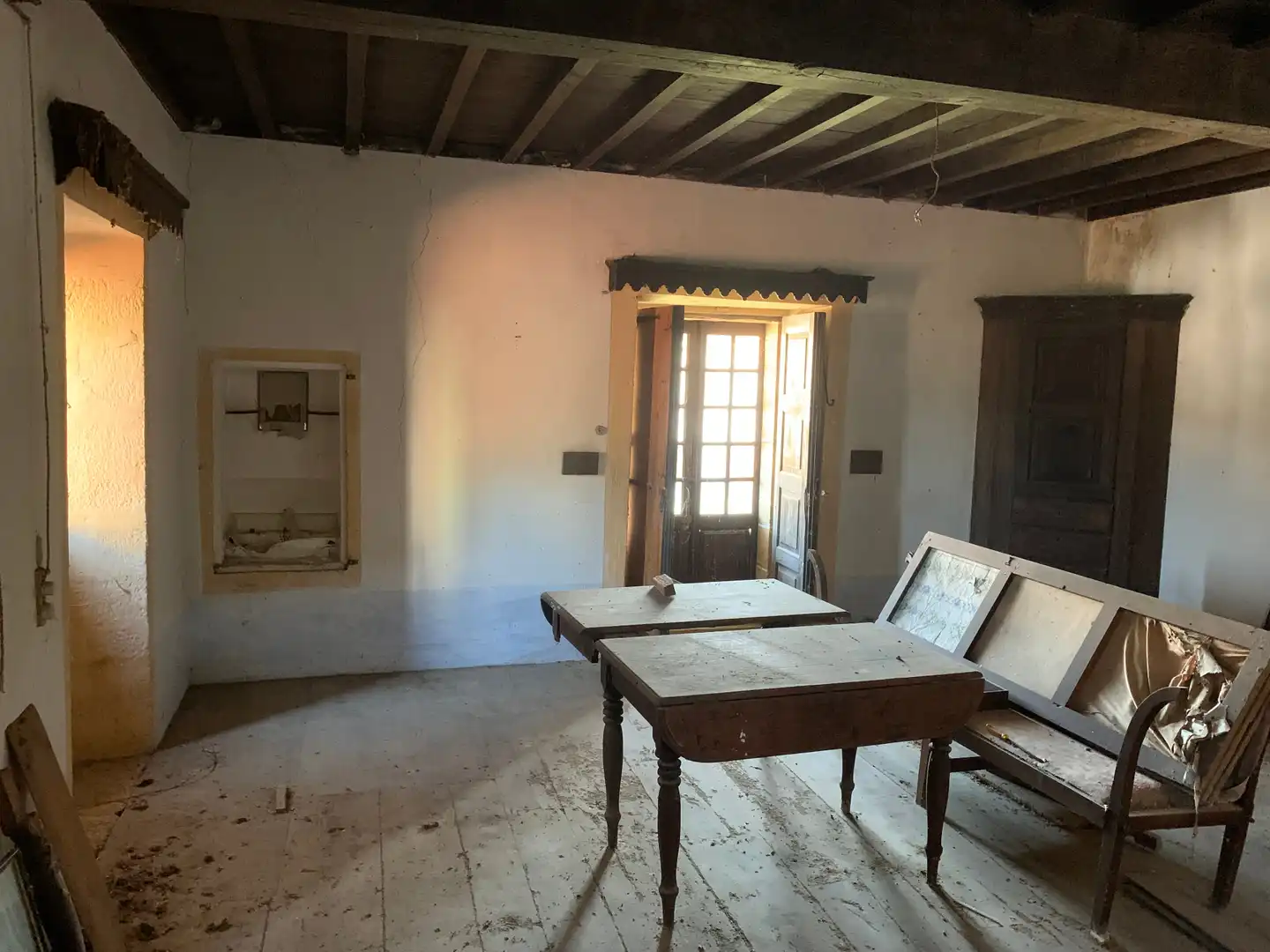 Menjador de Finca rústica en venda en Cedeira amb Jardí privat, Terrassa i Traster