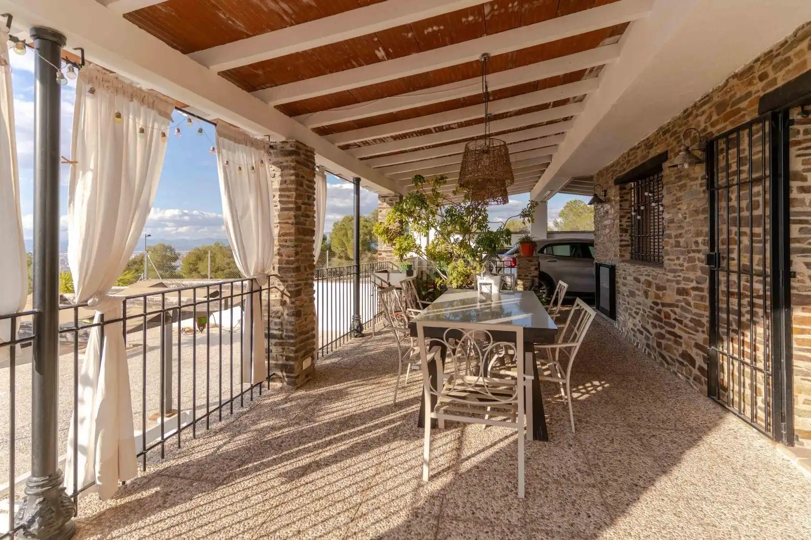 Terraza de Casa o chalet en venta en La Zubia con Aire acondicionado, Jardín privado y Trastero