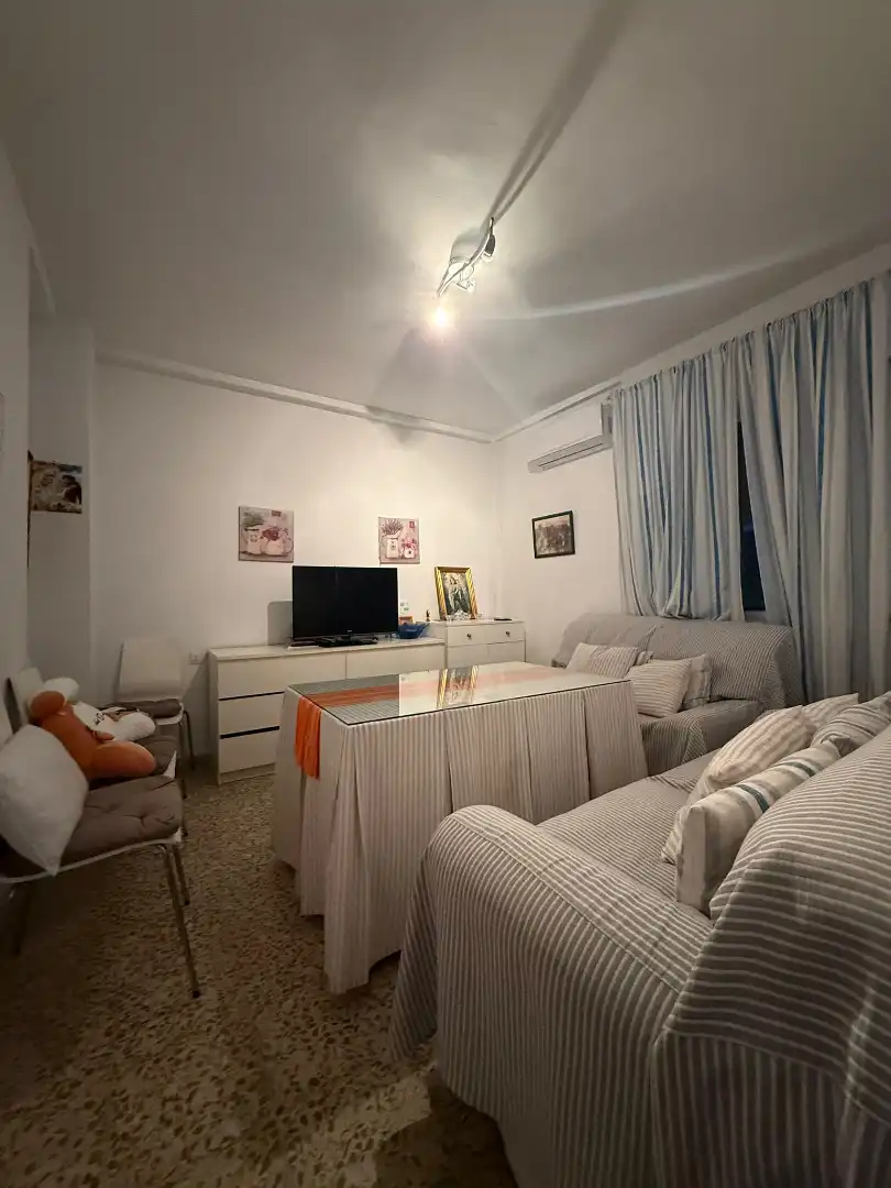 Wohnzimmer von Wohnung zum Verkauf in Sevilla mit Klimaanlage, Terrasse und Möbliert