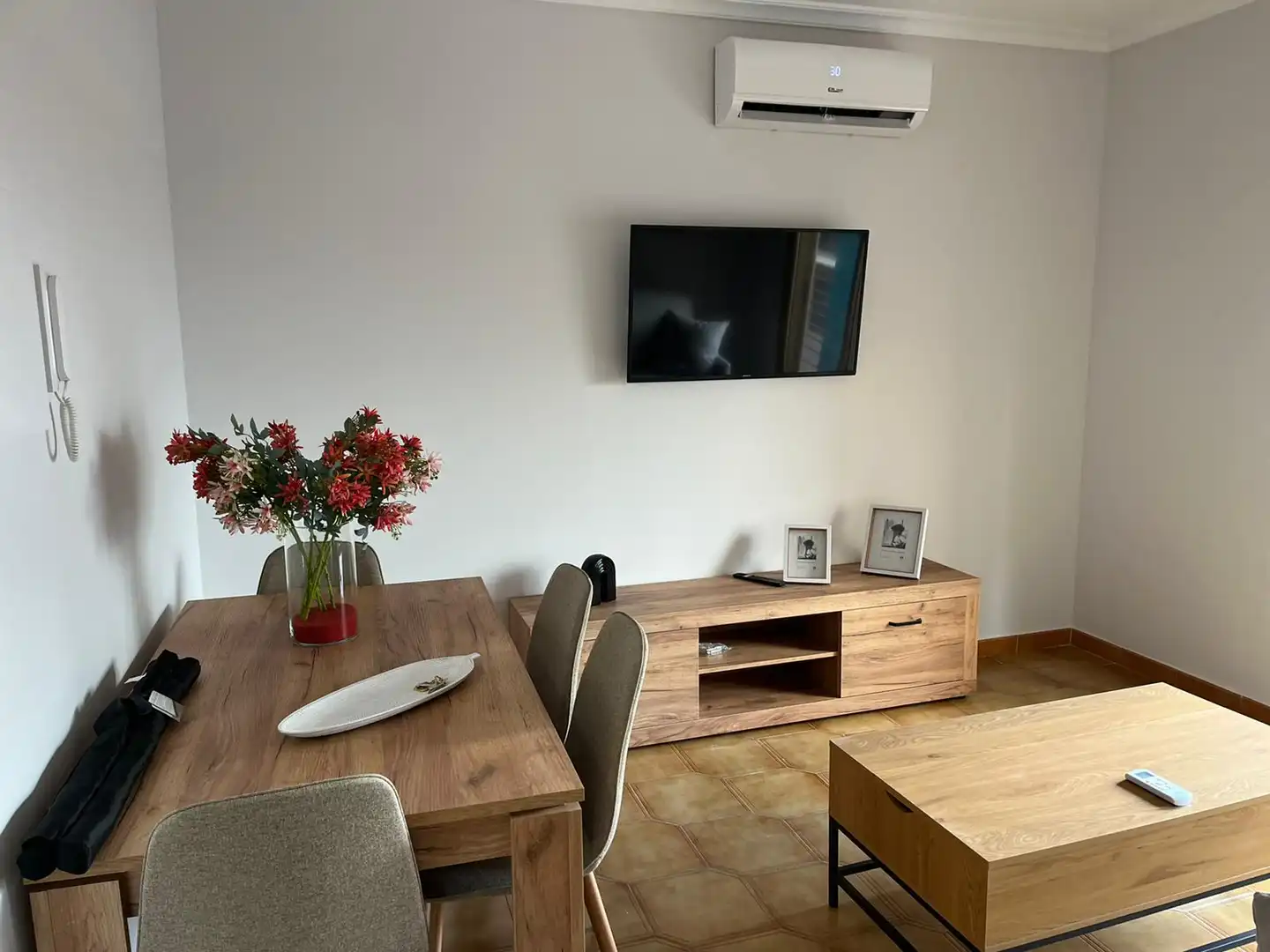 Wohnzimmer von Wohnung zur Miete in Puertollano mit Klimaanlage, Heizung und Möbliert
