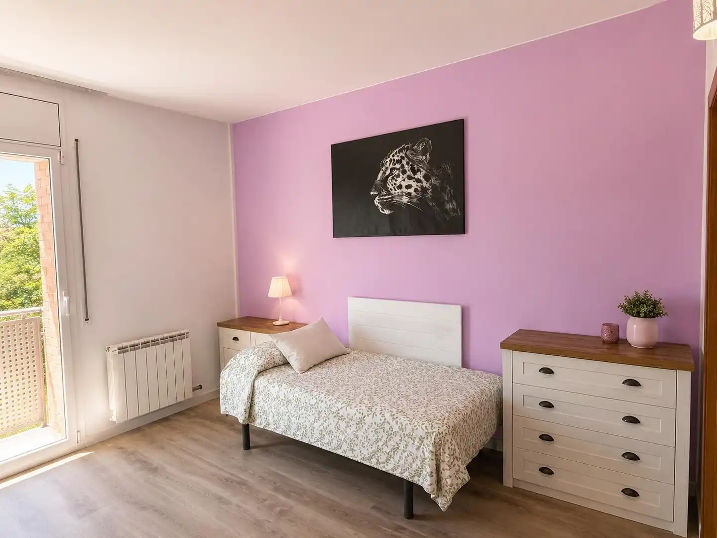 Bedroom of Flat for sale in Sabadell  with Air Conditioner, Heating and Parquet flooring