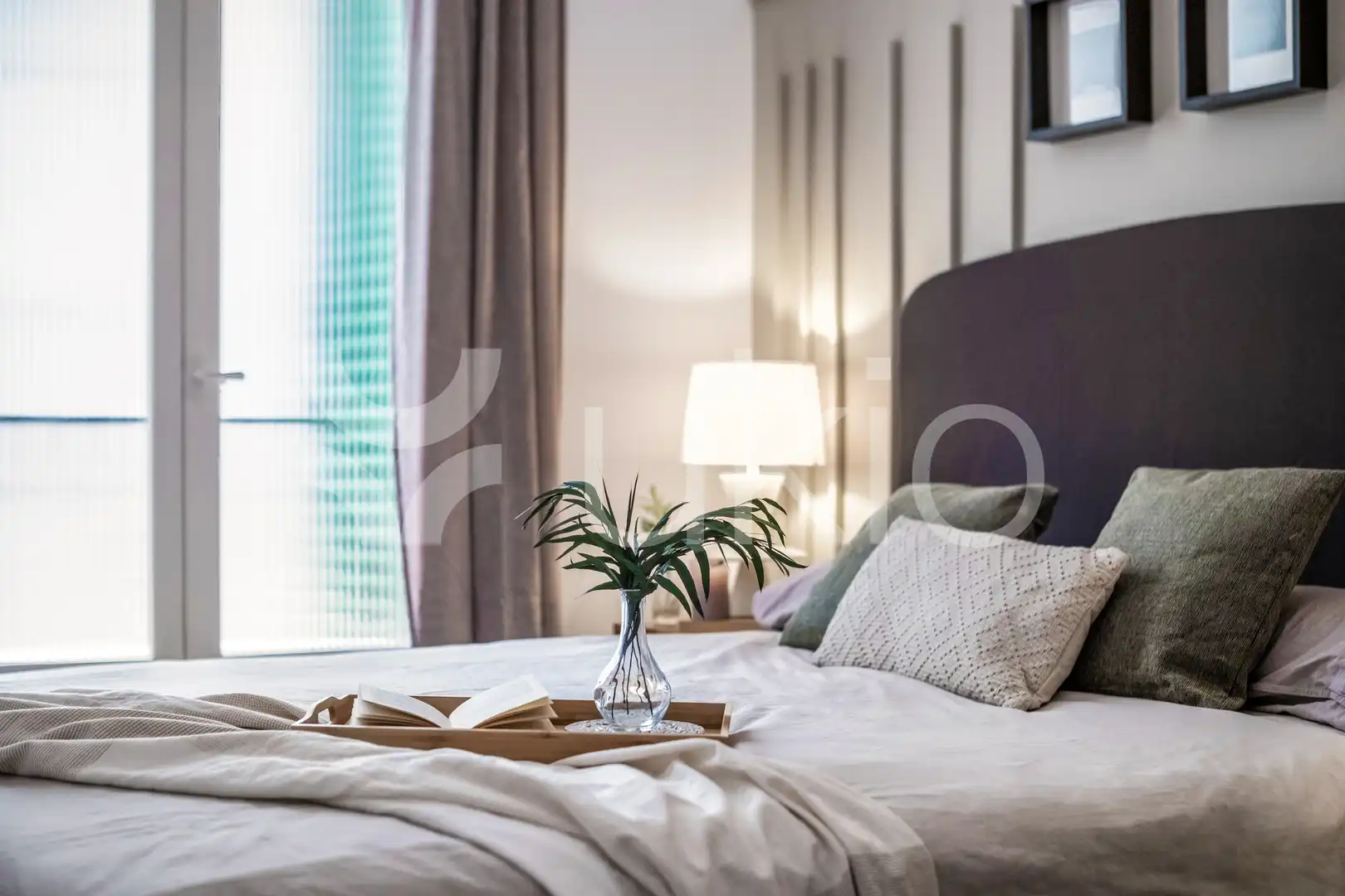 Dormitori de Apartament de lloguer en Madrid amb Aire condicionat, Calefacció i Terrassa