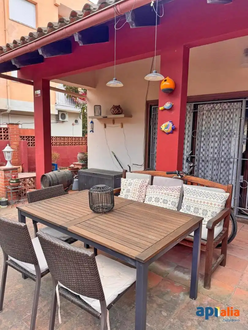Terraza de Casa o chalet en venta en Calonge i Sant Antoni con Aire acondicionado, Calefacción y Jardín privado