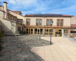 Exterior view of House or chalet for sale in Torrecaballeros  with Heating, Private garden and Storage room