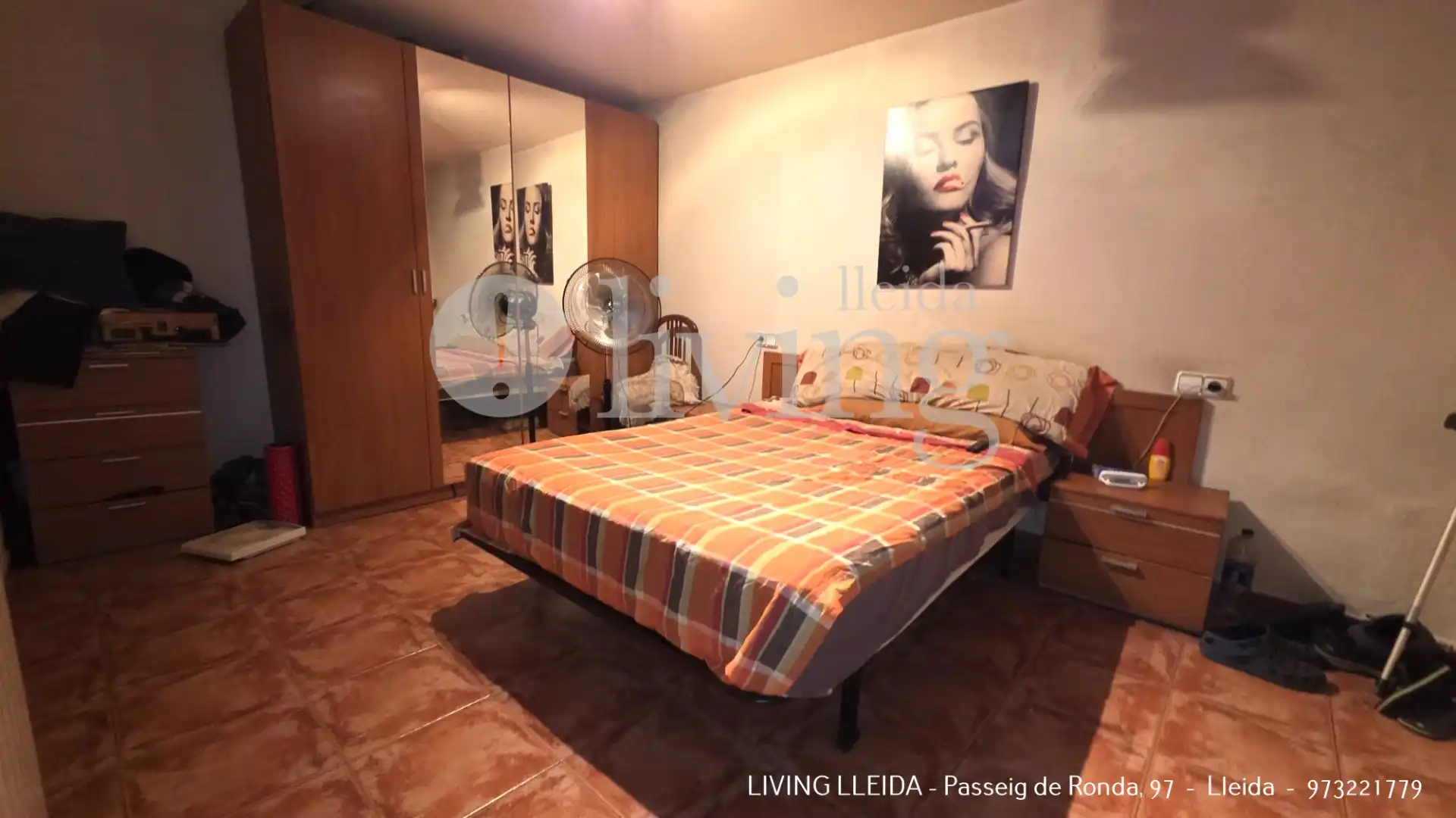 Habitación de Casa adosada en venta en Albatàrrec con Calefacción, Terraza y Trastero