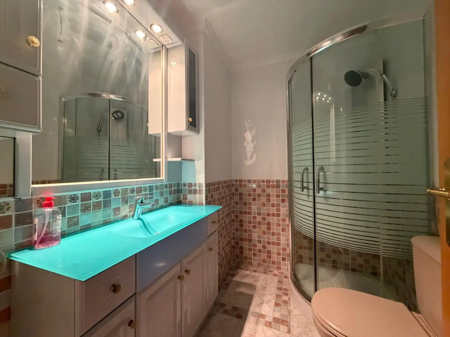 Badezimmer von Wohnung zur Miete in Madrid mit Heizung, Privatgarten und Abstellraum