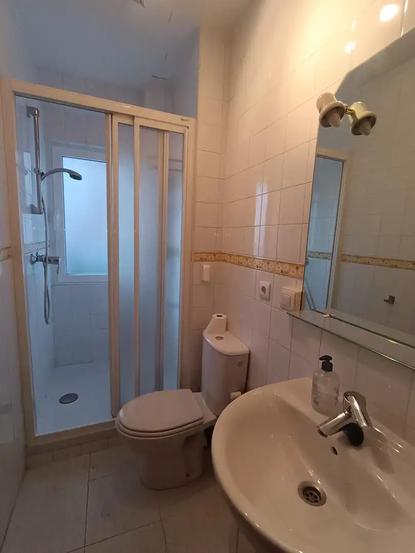 Badezimmer von Wohnung zur Miete in Valladolid mit Terrasse