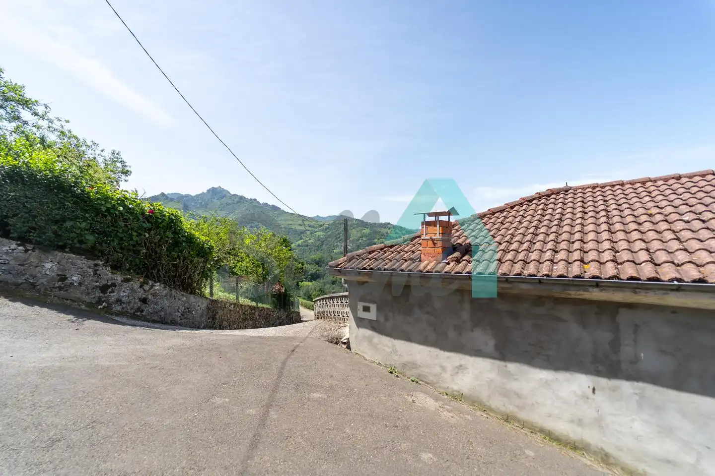 Vista exterior de Casa o chalet en venta en Laviana con Jardín privado, Parquet y Terraza