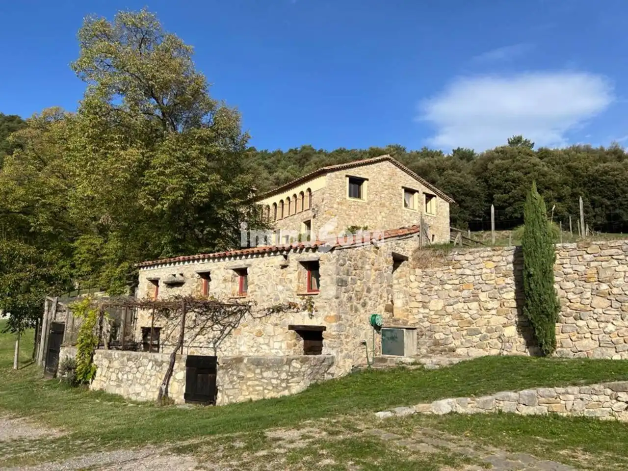 Vista exterior de Finca rústica en venta en Argelaguer con Calefacción, Jardín privado y Terraza