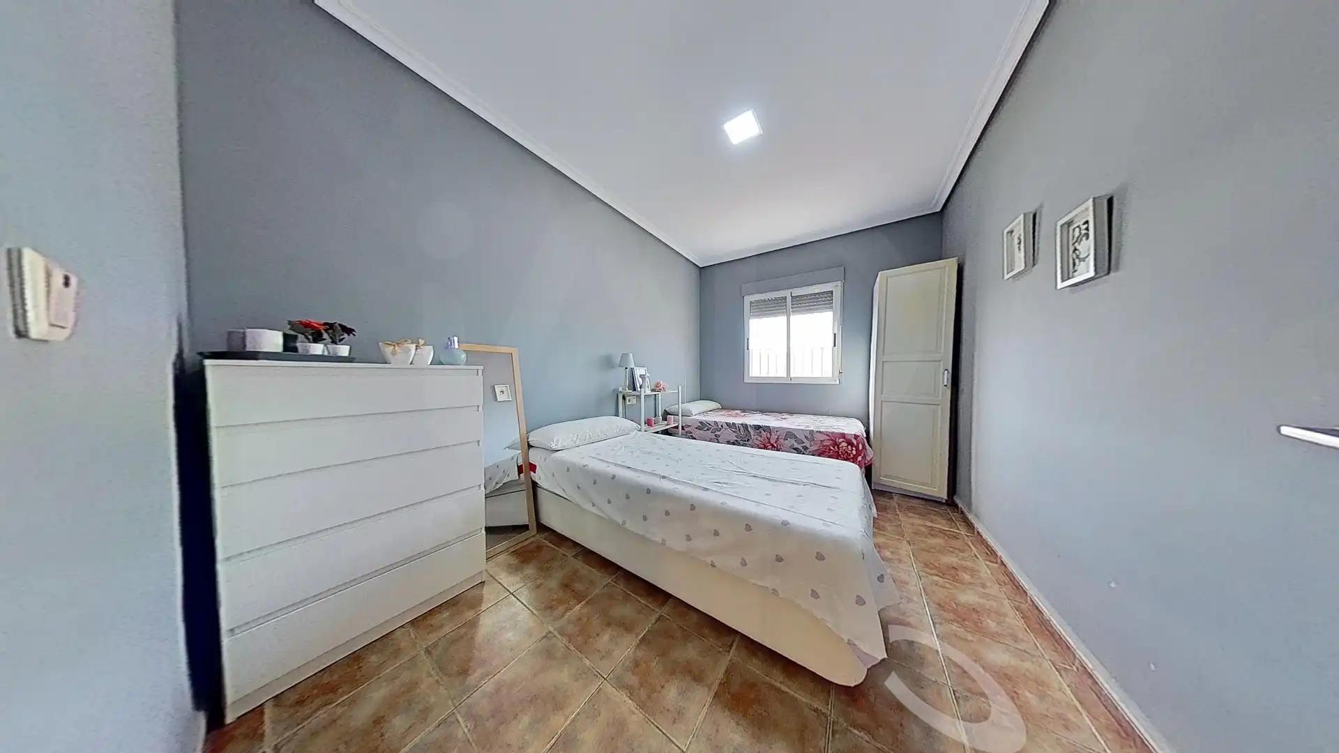 Bedroom of Houses for sale in Hondón de los Frailes  with Air Conditioner, Heating and Terrace