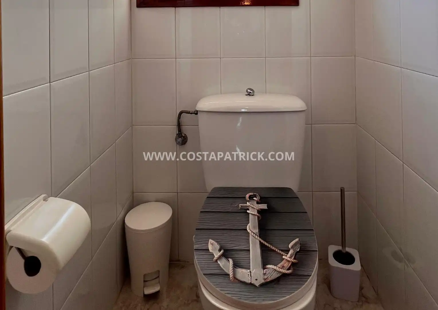Baño de Casa o chalet de alquiler en Los Alcázares con Aire acondicionado, Calefacción y Terraza