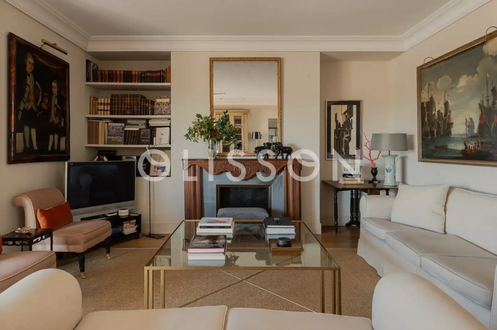 Sala de estar de Piso en venta en Madrid con Aire acondicionado, Calefacción y Terraza