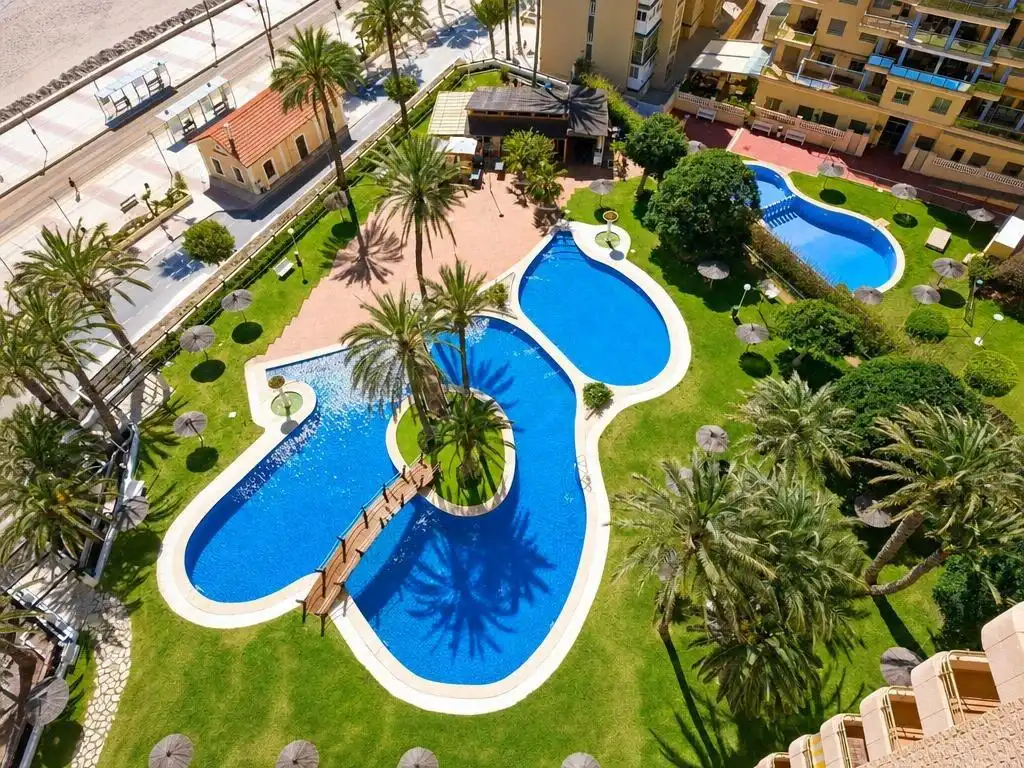 Piscina de Apartament en venda en El Campello amb Jardí privat, Terrassa i Piscina comunitària