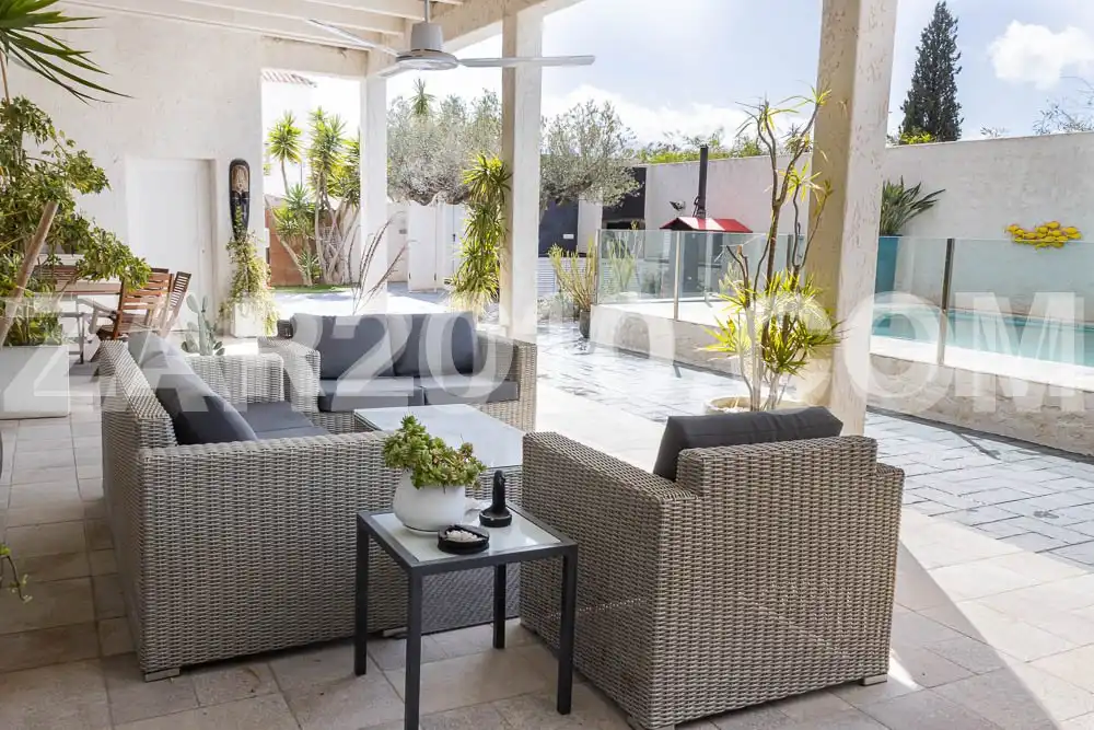 Terrasse von Haus oder Chalet zum Verkauf in Cuevas del Almanzora mit Klimaanlage, Privatgarten und Terrasse