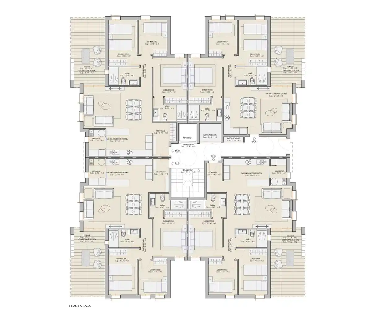 Apartment mit Pool zum Verkauf in San Juan de los Terreros, imagen 20