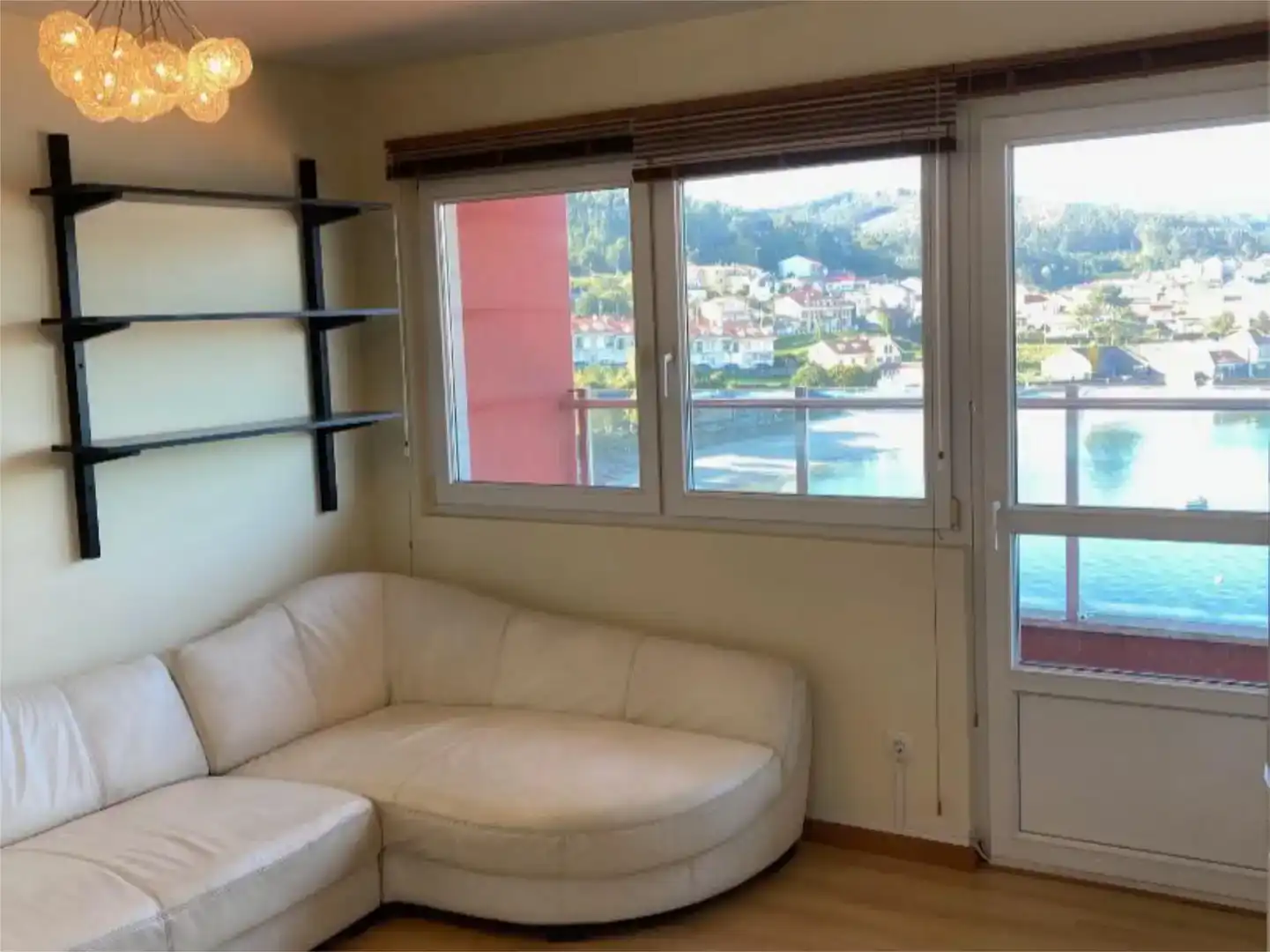 Terrasse von Wohnung zur Miete in Corcubión mit Parkett und Möbliert