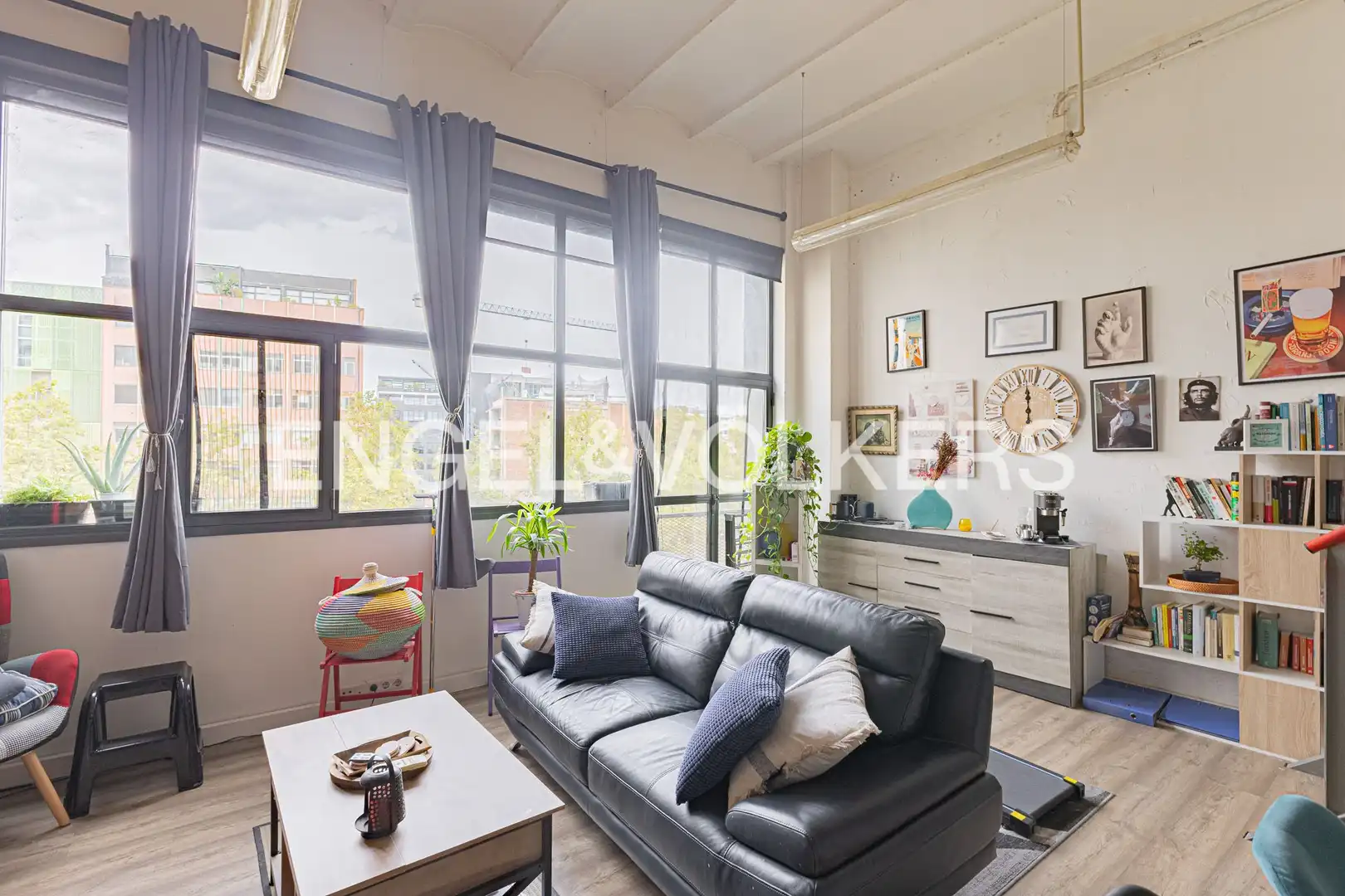 Sala de estar de Piso en venta en Barcelona con Aire acondicionado y Calefacción
