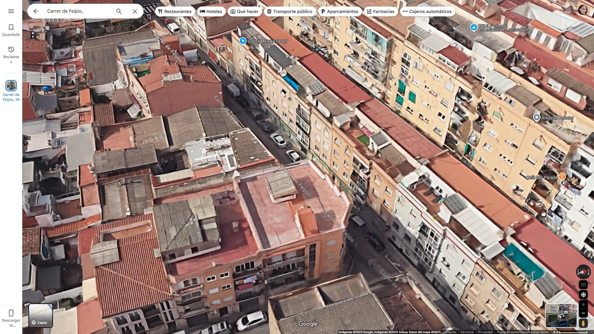 Exterior view of Flat for sale in Sabadell  with Oven and Balcony