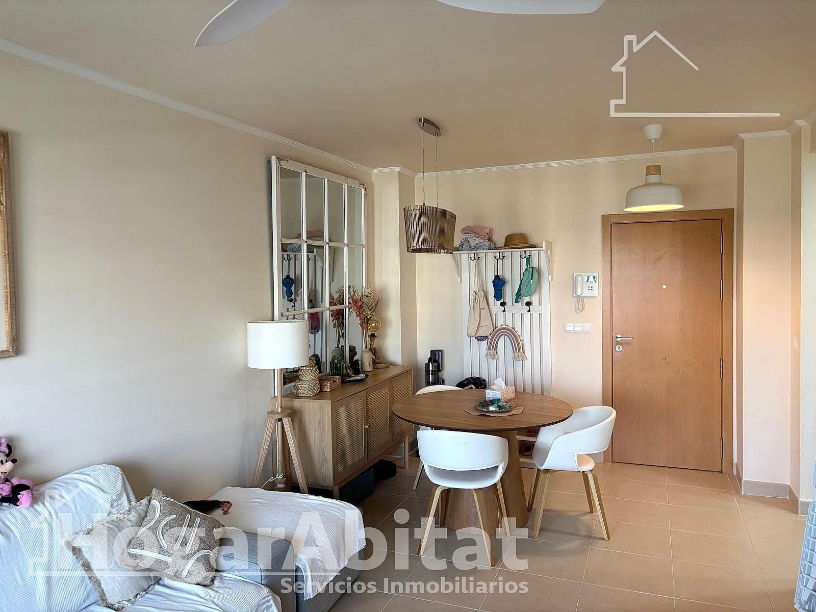 Living room of Flat for sale in Moncofa  with Air Conditioner, Terrace and Community pool
