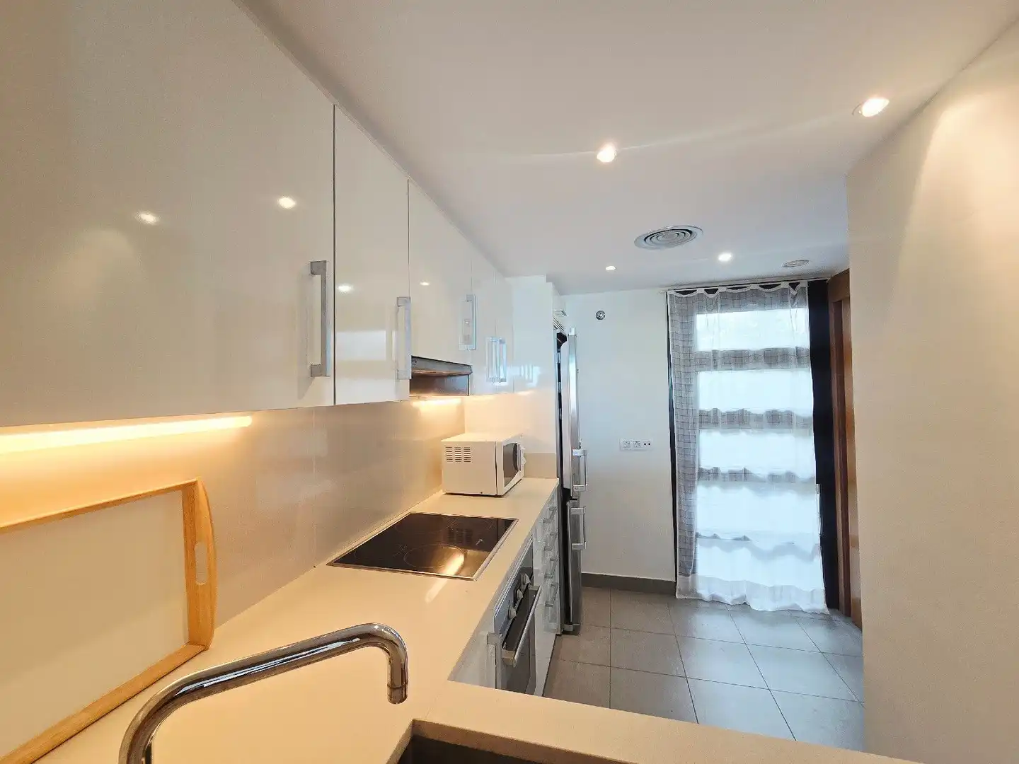 Küche von Wohnung zum Verkauf in Mojácar mit Klimaanlage, Terrasse und Schwimmbad