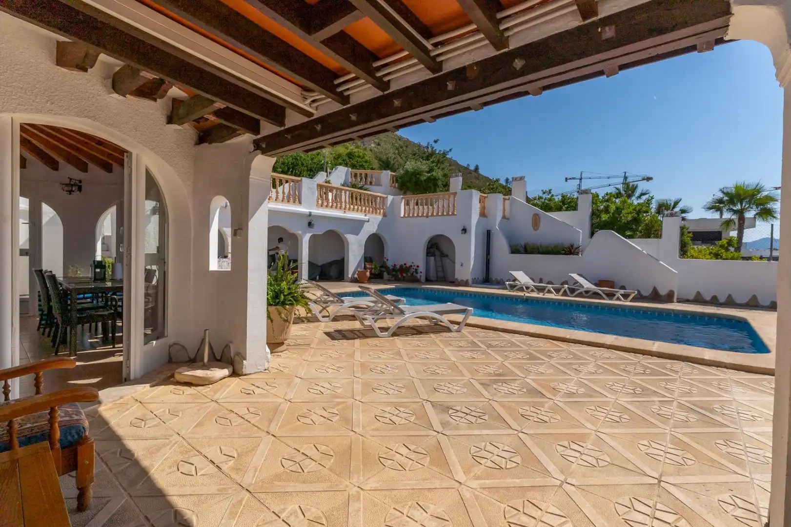 Terrace of Houses for sale in Jávea / Xàbia  with Air Conditioner, Heating and Private garden