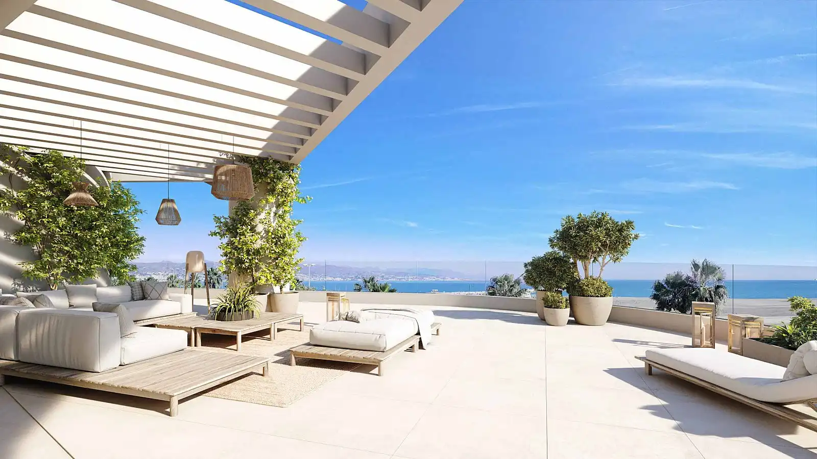Terrace of Apartments for sale in Málaga  with Air Conditioner, Terrace and Storage room
