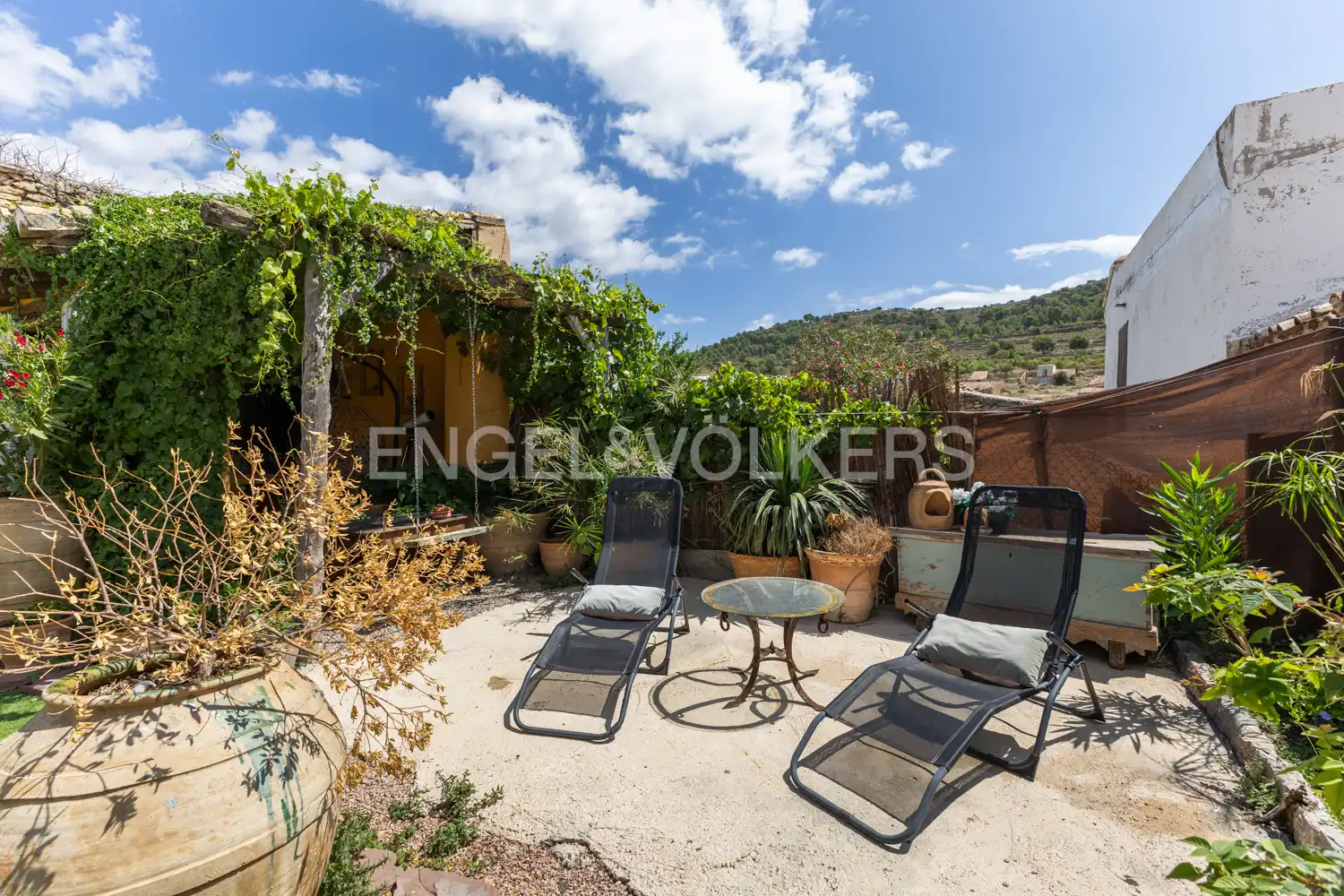Terraza de Casa o chalet en venta en Alcublas con Aire acondicionado, Calefacción y Jardín privado