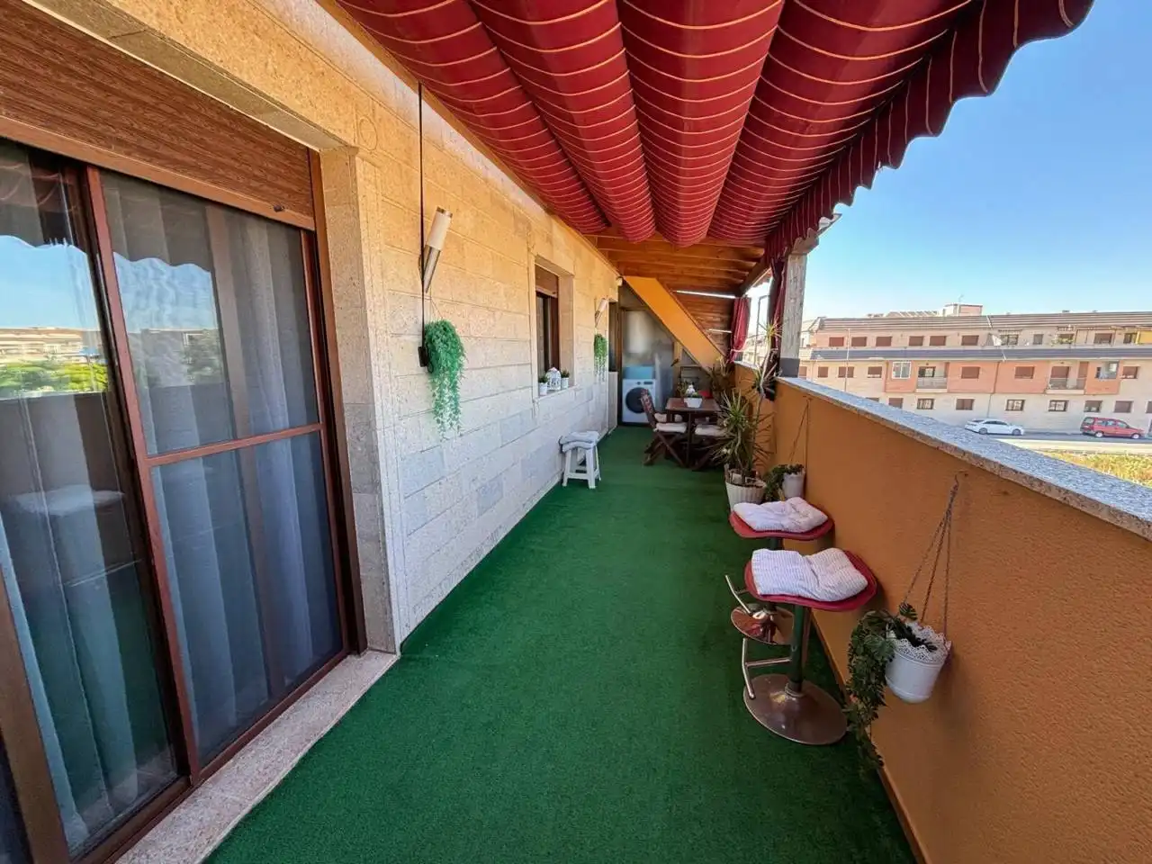 Terrasse von Wohnung zum Verkauf in Archena mit Klimaanlage, Terrasse und Abstellraum