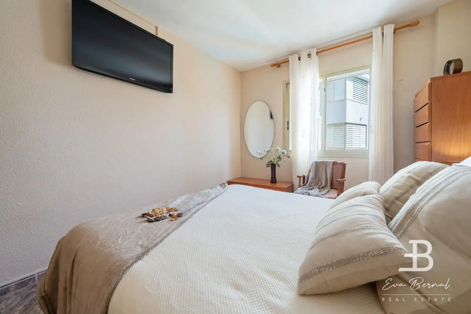Schlafzimmer von Wohnung zum Verkauf in Vila-seca mit Klimaanlage, Heizung und Privatgarten