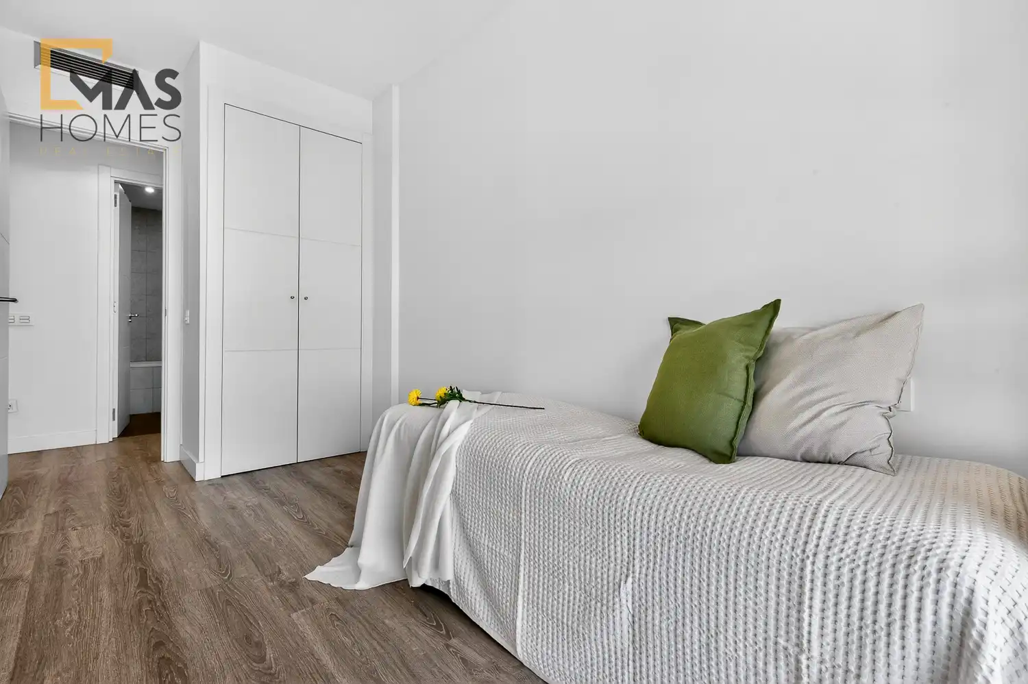 Schlafzimmer von Maisonette zum Verkauf in Sabadell mit Klimaanlage, Heizung und Parkett