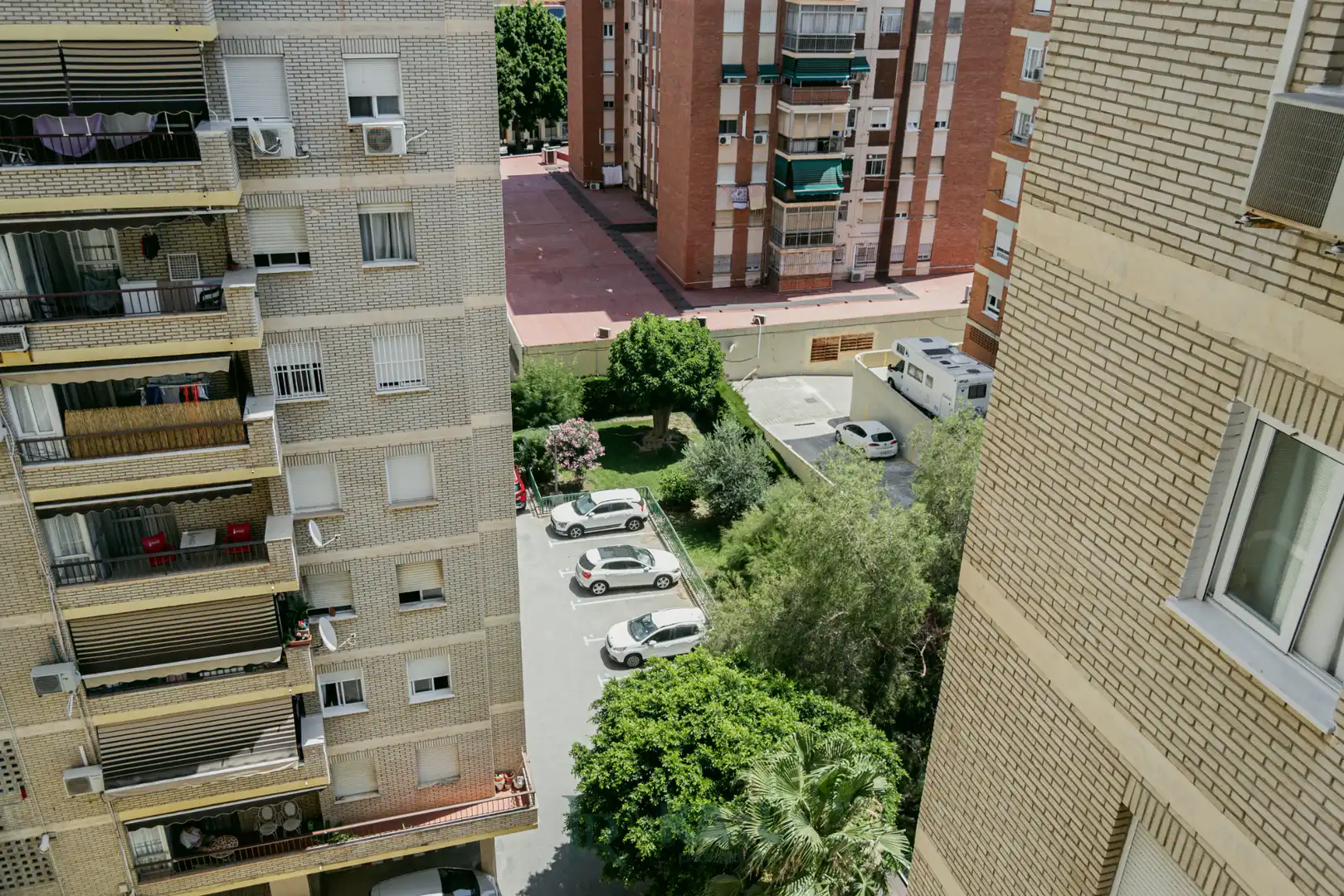 Vista exterior de Piso de alquiler en Málaga con Aire acondicionado, Calefacción y Jardín privado