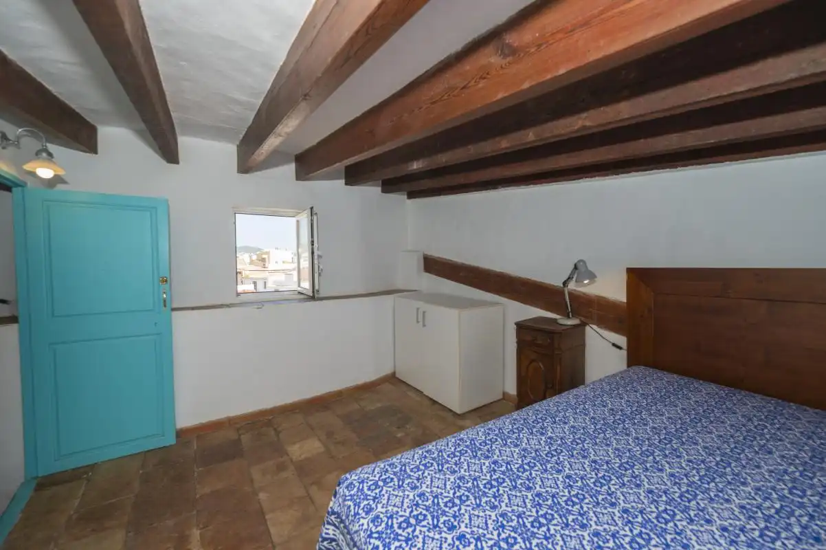 Bedroom of Flat for sale in Eivissa  with Air Conditioner, Heating and Terrace