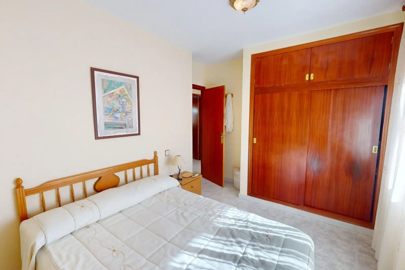 Schlafzimmer von Wohnungen zur Miete in Los Alcázares mit Klimaanlage, Heizung und Terrasse