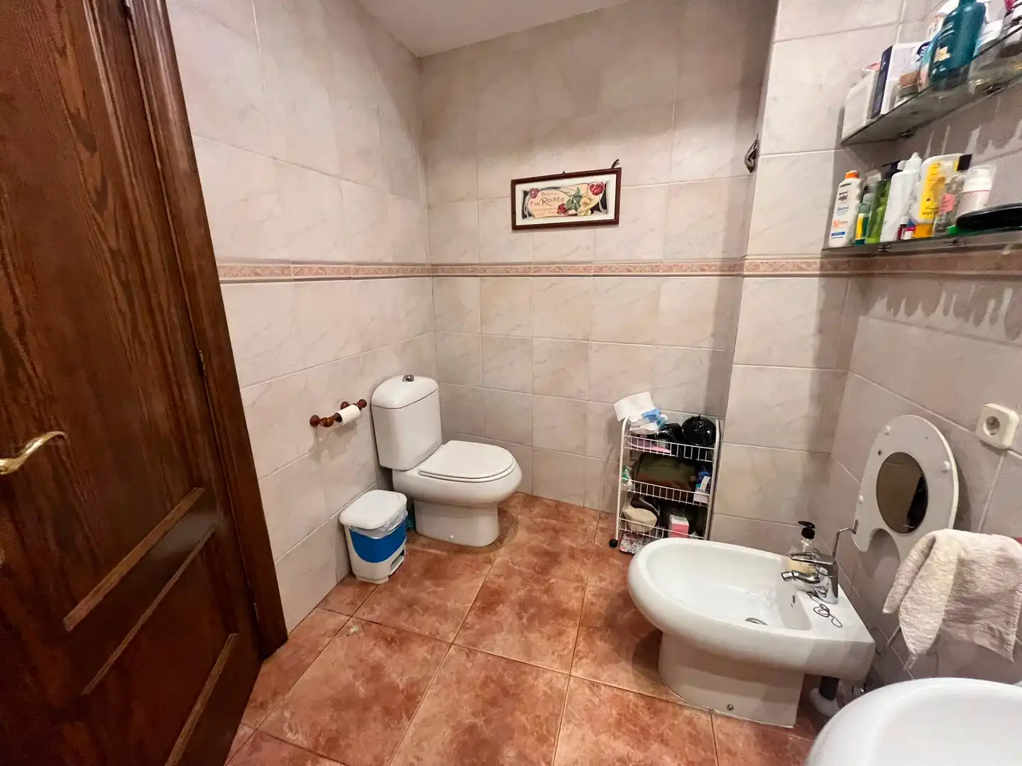 Bany de Casa adosada en venda en Samaniego amb Calefacció, Parquet i Terrassa