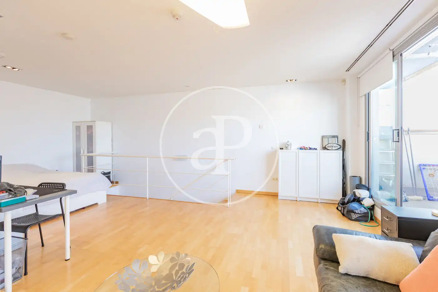 Living room of Attic for sale in San Sebastián de los Reyes  with Air Conditioner, Heating and Terrace