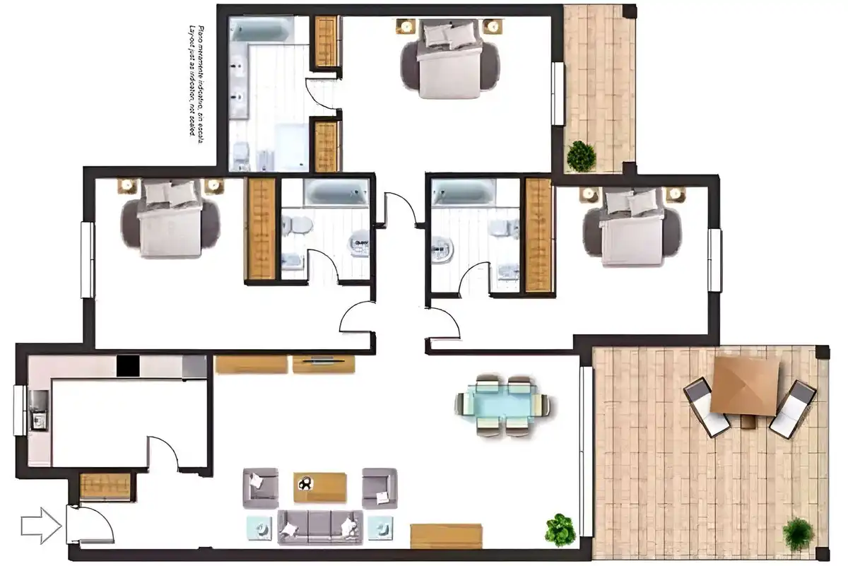 Apartament amb piscina en venda a La Quinta, imagen 2