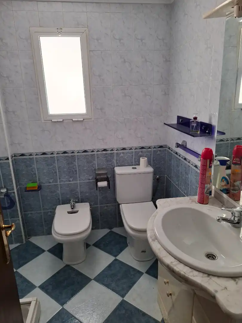 Bathroom of Flat for sale in Sevilla  with Air Conditioner, Terrace and Furnished