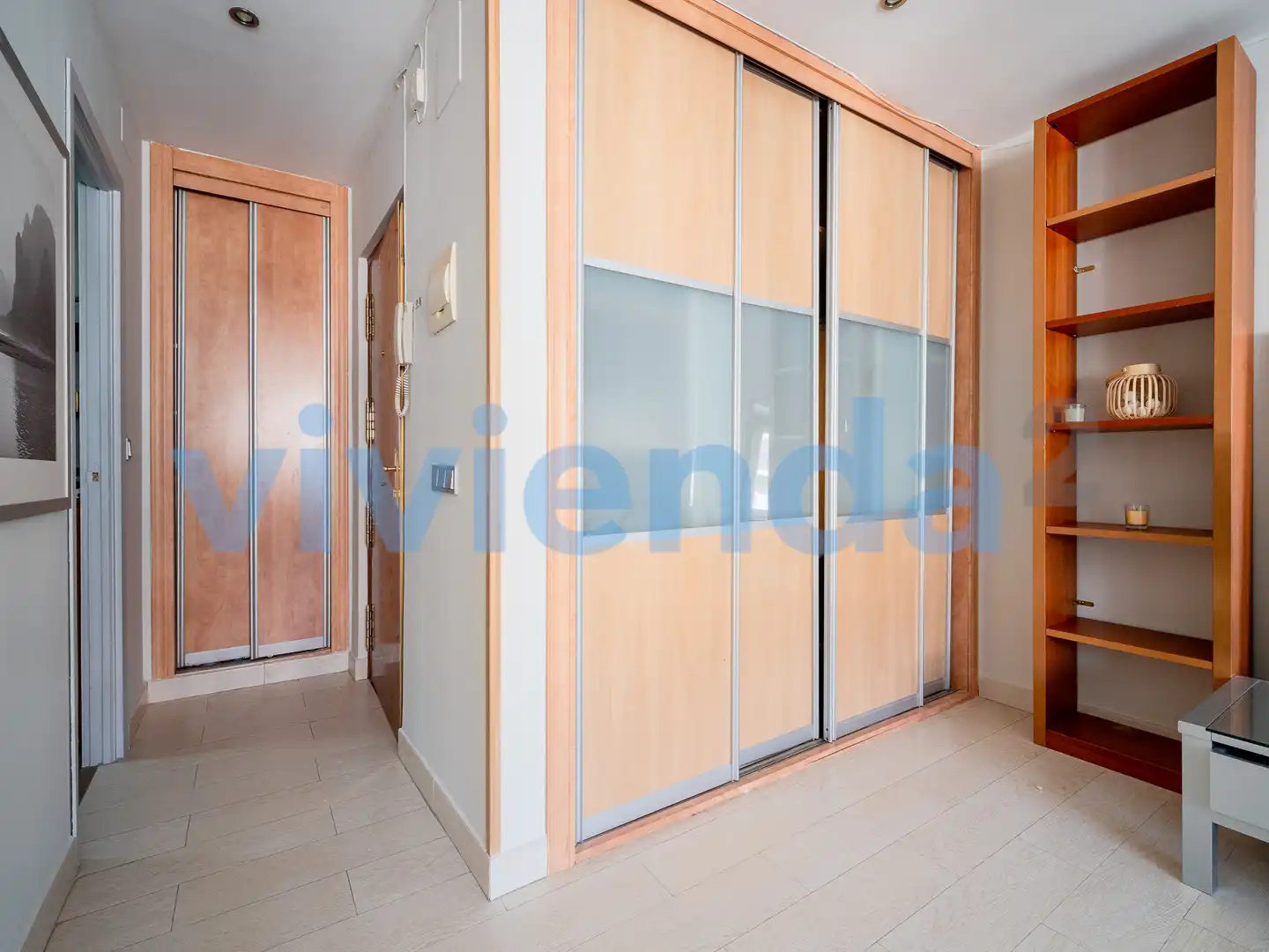 Schlafzimmer von Wohnung zur Miete in Madrid mit Klimaanlage und Heizung