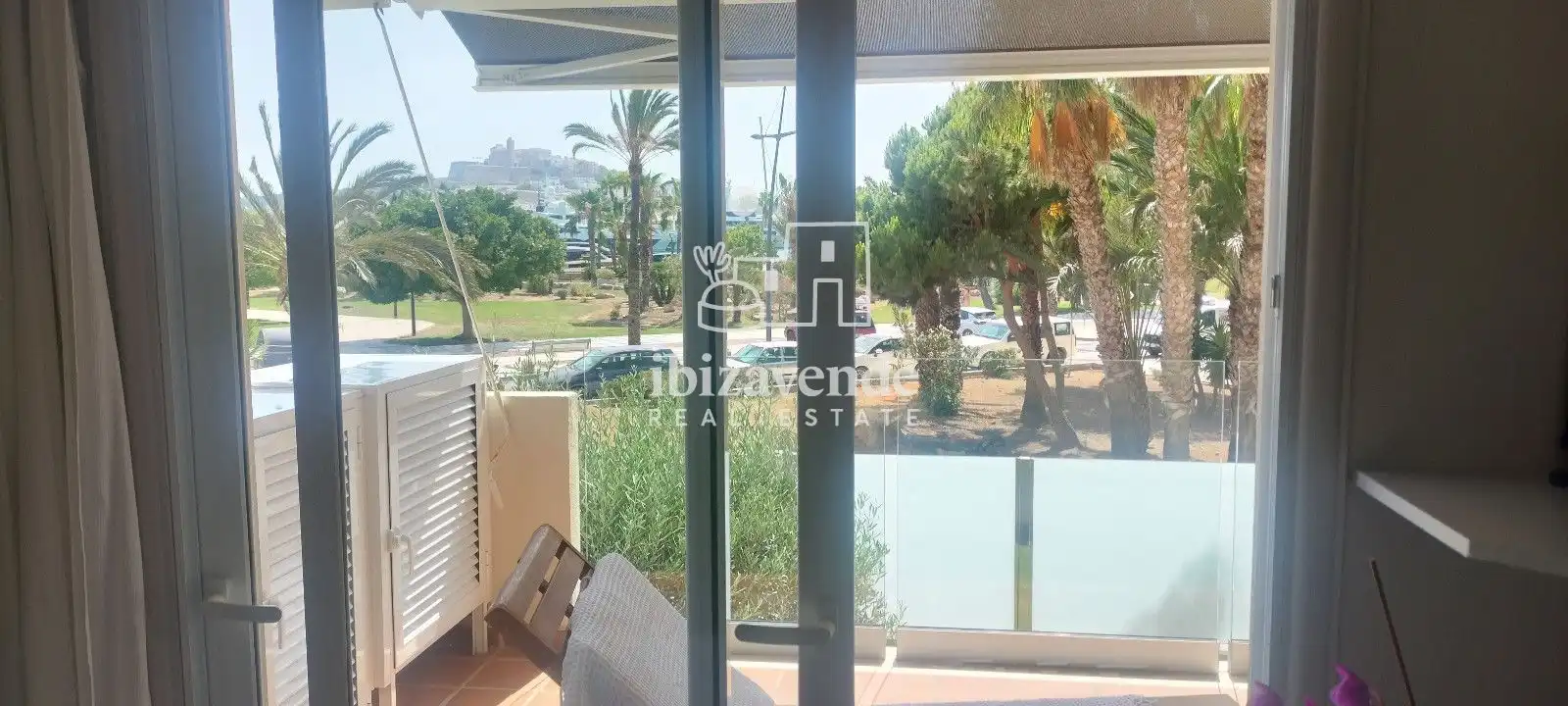 Vista exterior de Piso de alquiler en Eivissa con Calefacción, Terraza y Piscina