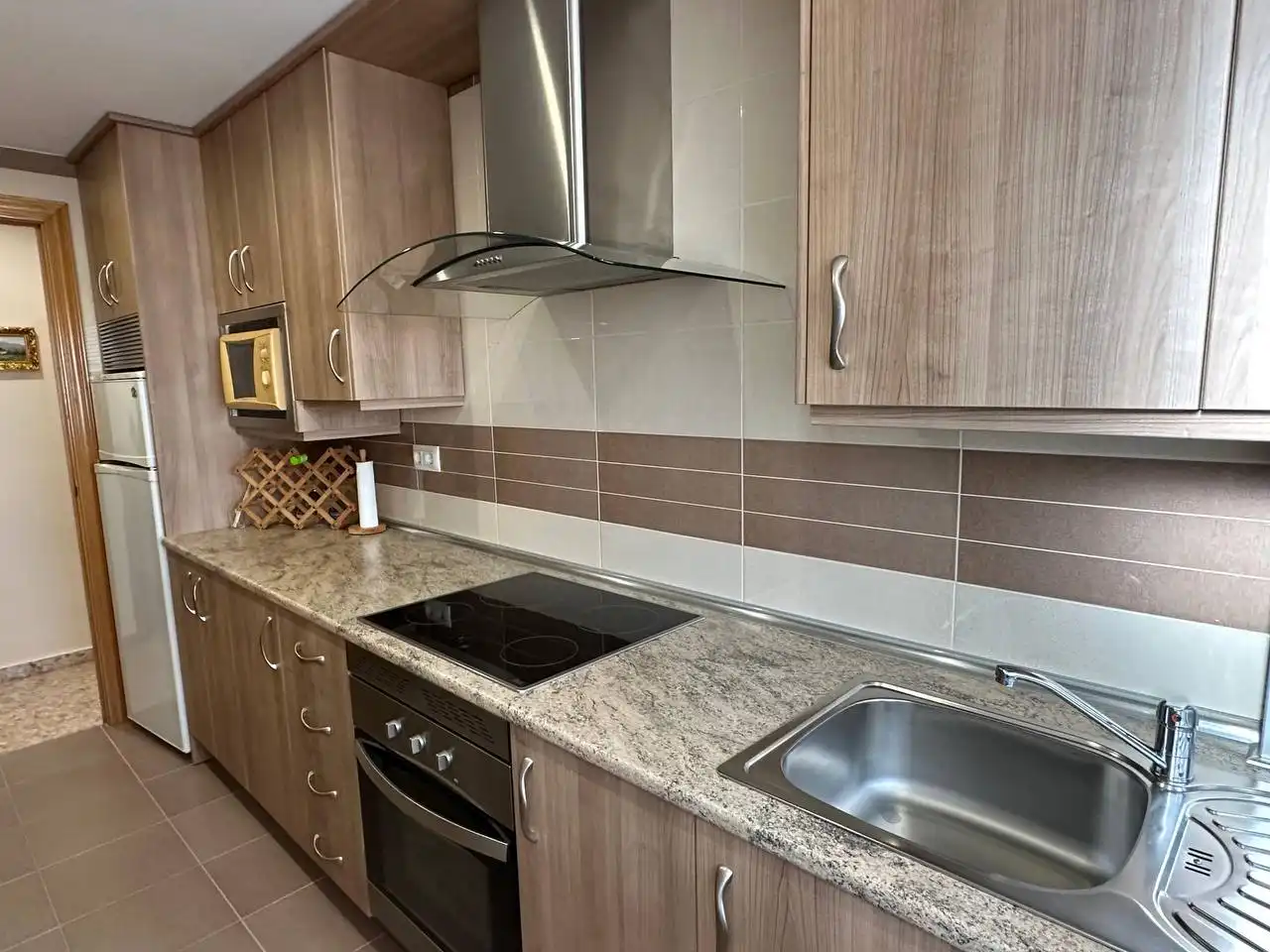 Cocina de Piso en venta en Bellreguard con Aire acondicionado, Amueblado y Internet