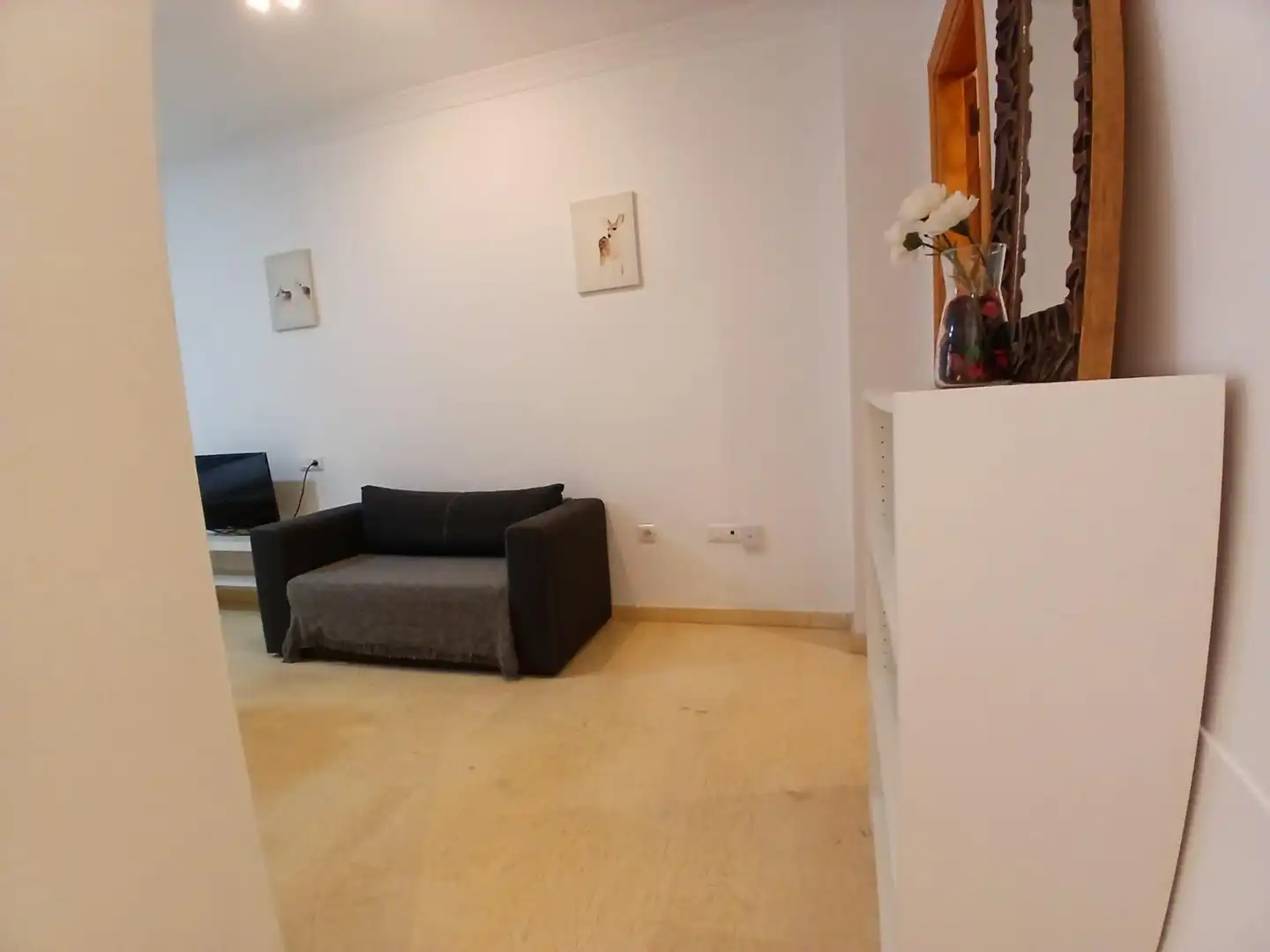 Living room of Study for rent in Málaga