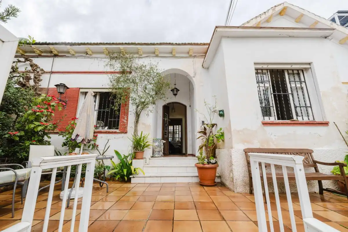 Exterior view of Detached homes for sale in Málaga  with Heating and Private garden
