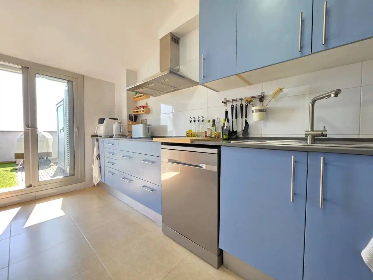 Cocina de Ático en venta en Mataró con Aire acondicionado, Calefacción y Terraza