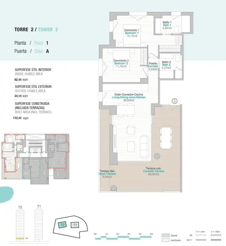 Appartement compact avec ascenseur à vendre à Playa Arenal - Bol, imagen 22
