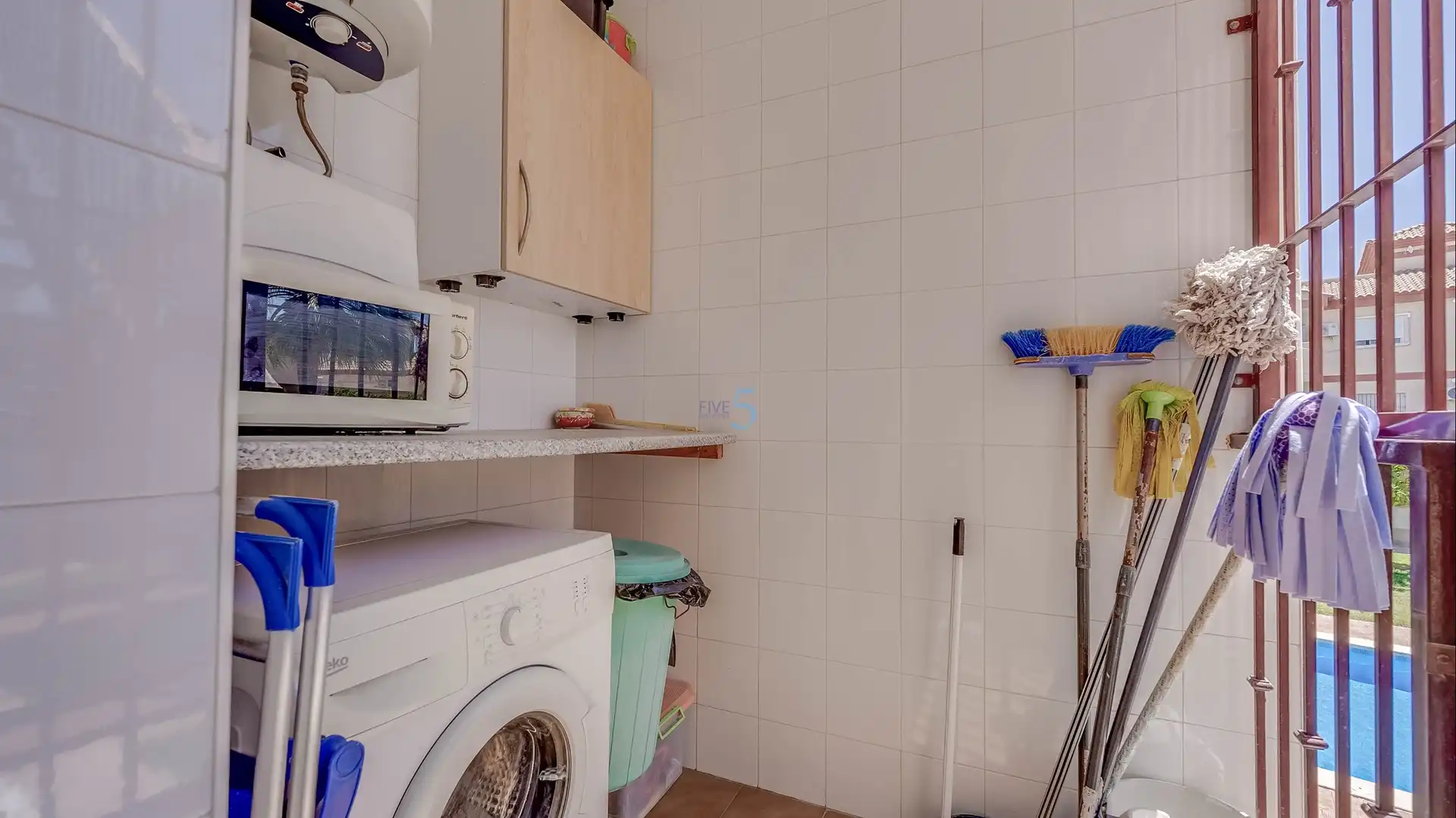 Cocina de Piso en venta en San Pedro del Pinatar con Terraza, Piscina y Amueblado