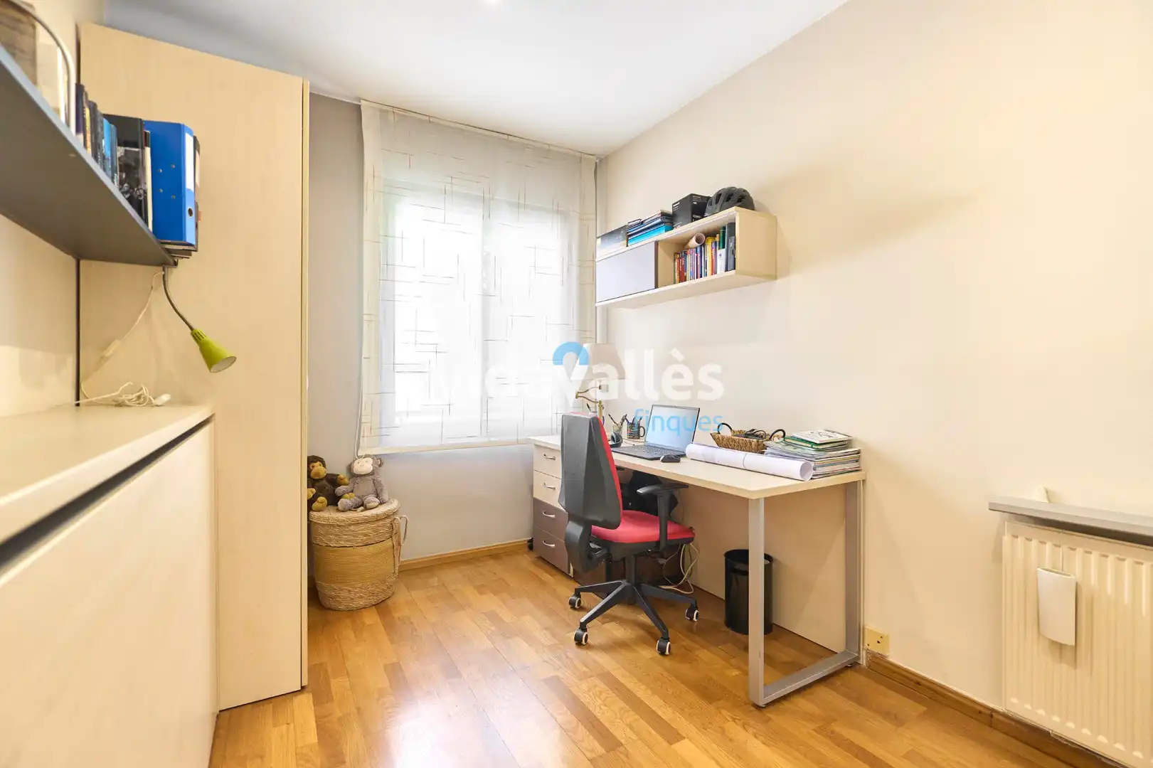 Schlafzimmer von Wohnung zum Verkauf in Barcelona mit Klimaanlage, Heizung und Terrasse