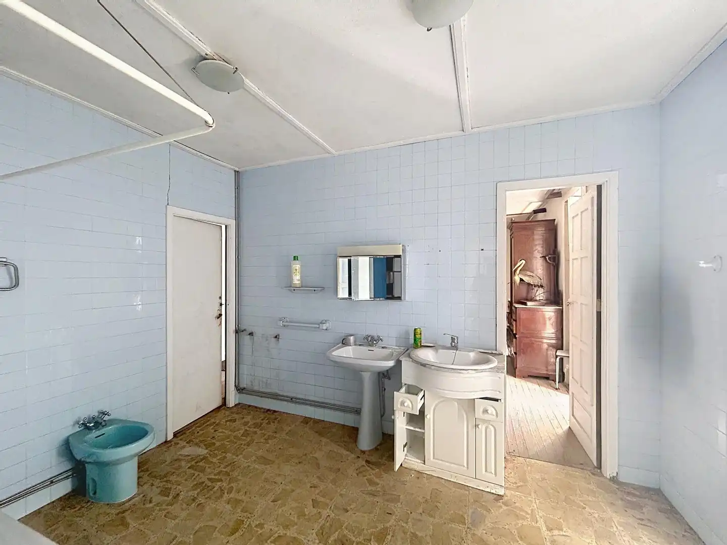 Baño de Finca rústica en venta en Pontecesures con Terraza y Balcón