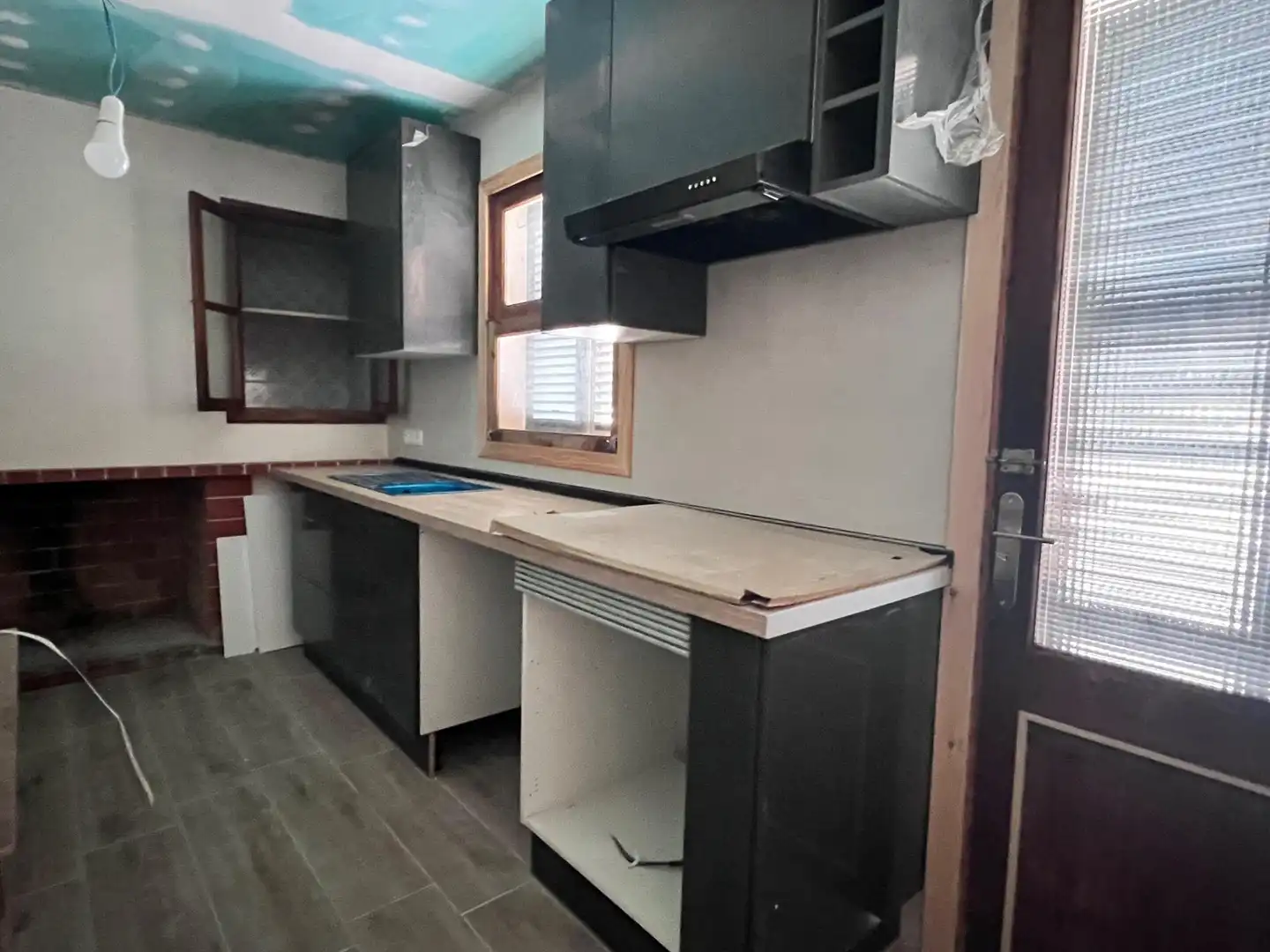 Cocina de Planta baja de alquiler en Campanet con Aire acondicionado, Jardín privado y Terraza