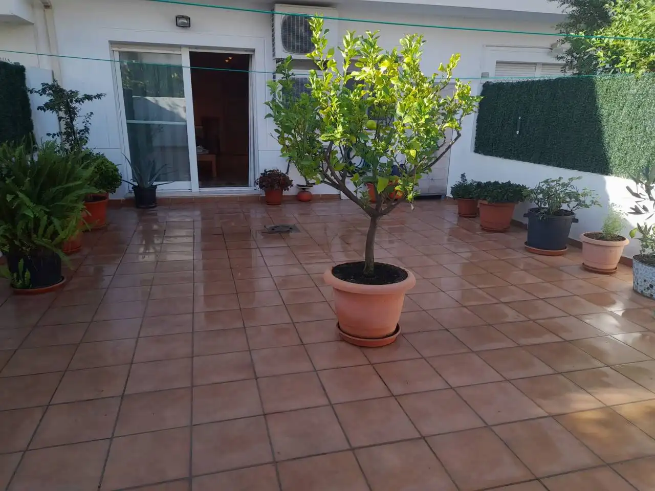 Terraza de Casa adosada en venta en Alborache